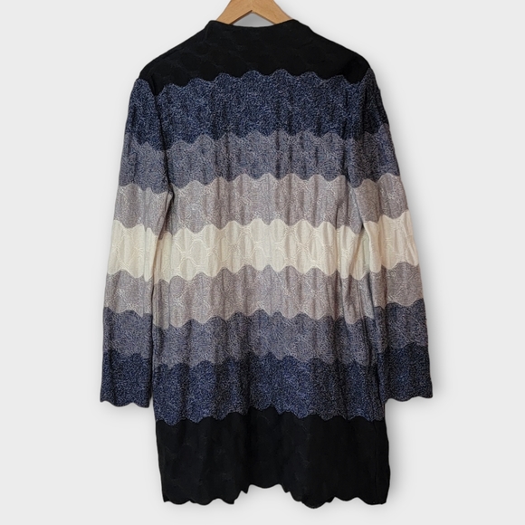 St. John Cardigan Waterfall Open Front - Picture 8 of 9